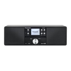 Panasonic HiFi Micro Anlage DAB SC-DM202EG-K schwarz mit Bluetooth Système micro audio domestique 24 W Noir