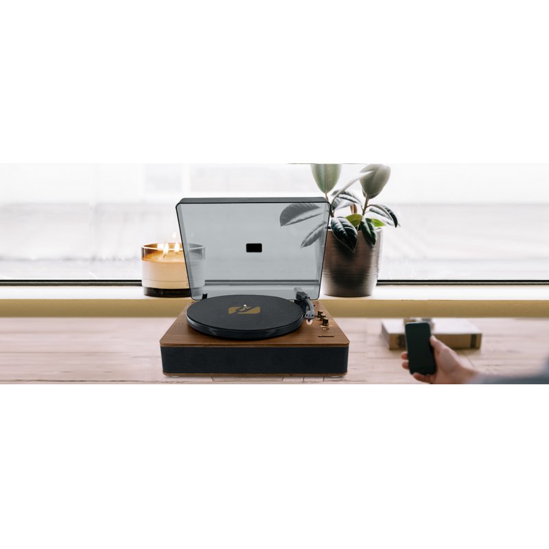 Muse MT-106 BT Noir, Bois Automatique