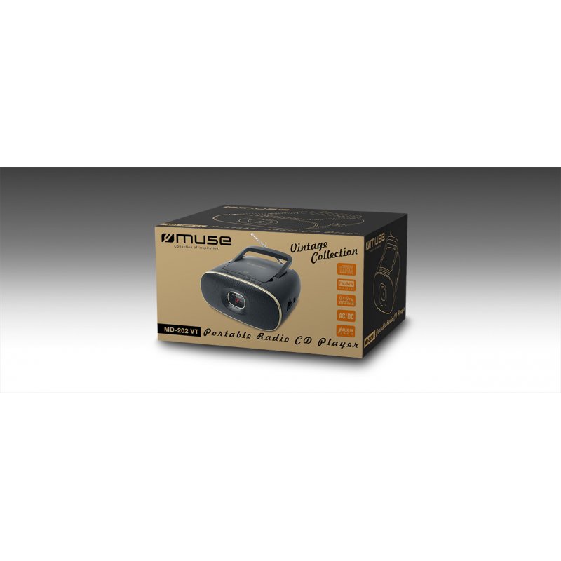 Radio-laser sans K7 MD202VT