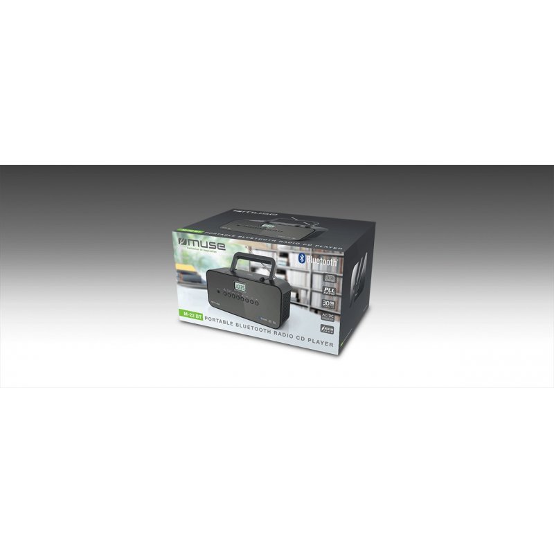 Muse M-22 BT Portable Digital Black