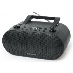 Muse M-35 BT portable stereo system Digital FM, PLL Black MP3 playback