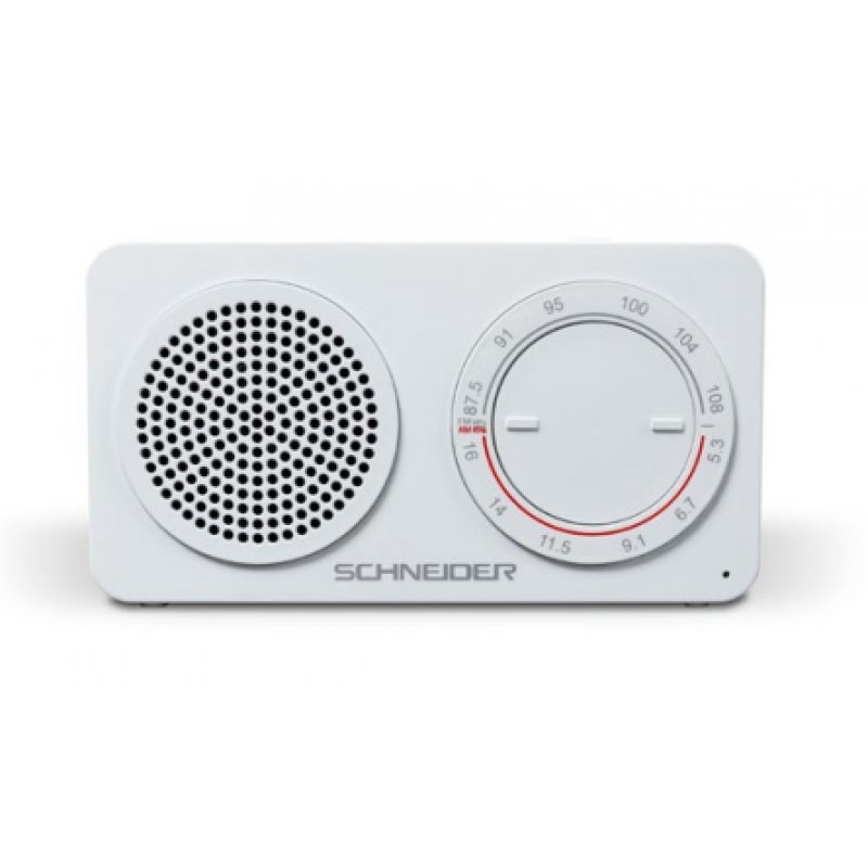  SCHNEIDER CONSUMER SC010W radio Portable Analog White