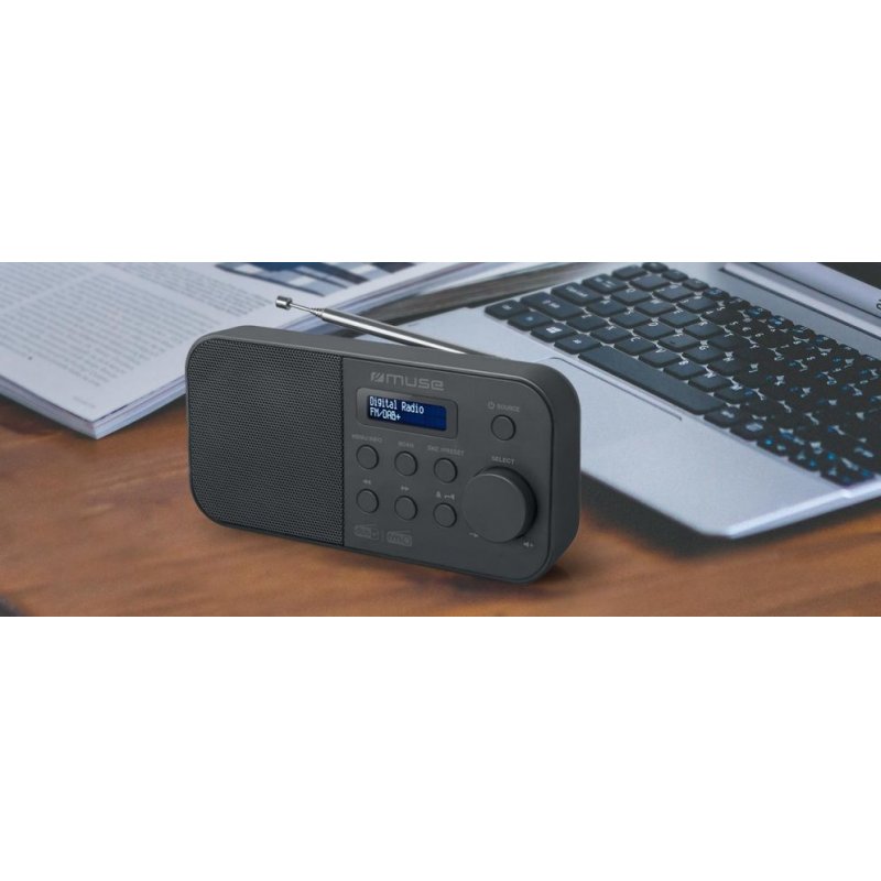 Muse M-109 DB radio Portable Black