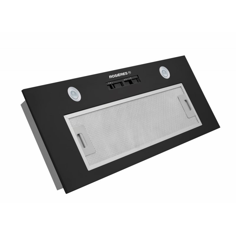 Rosieres RHG580/1PN cooker hood Built-in Black 606.4 m³/h