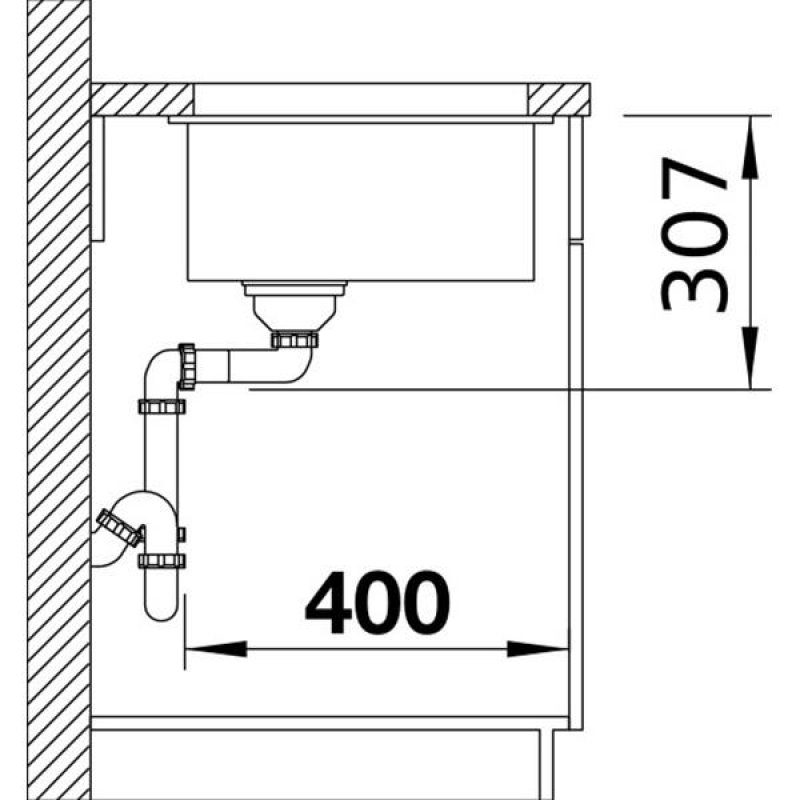 Cuve sous plan 523432