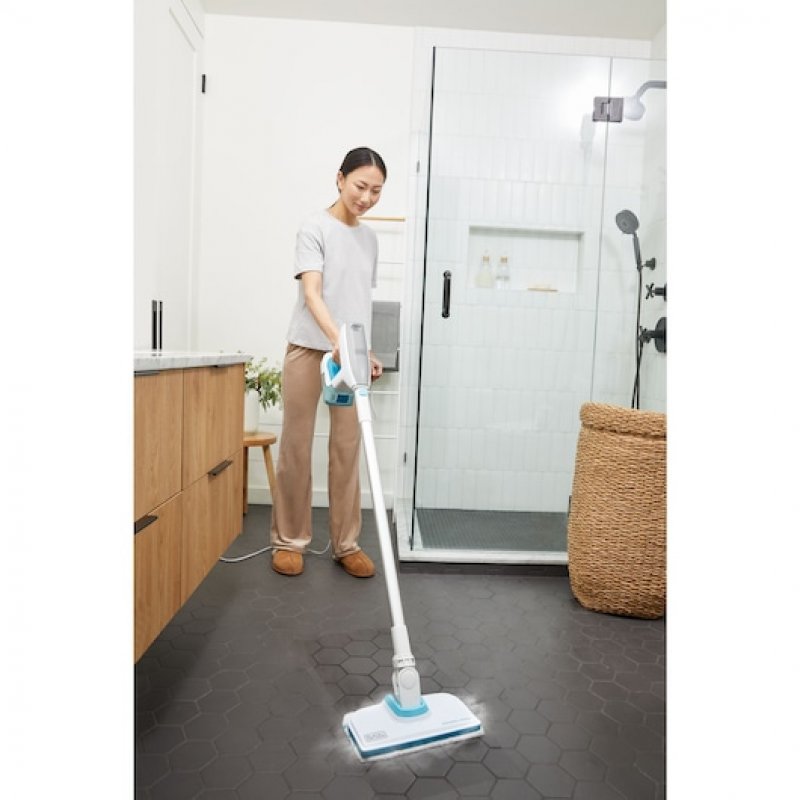 Black & Decker BHSM15FX08-QS steam cleaner Portable steam cleaner 0.5 L 1500 W White