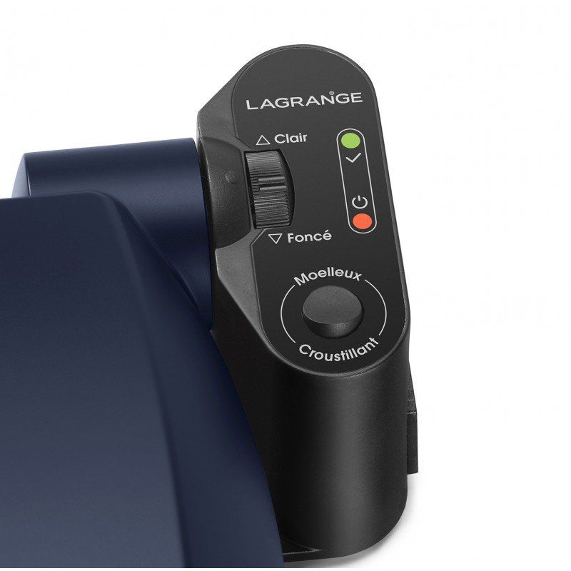 LAGRANGE Premium Gaufres 2 waffle(s) Black, Blue
