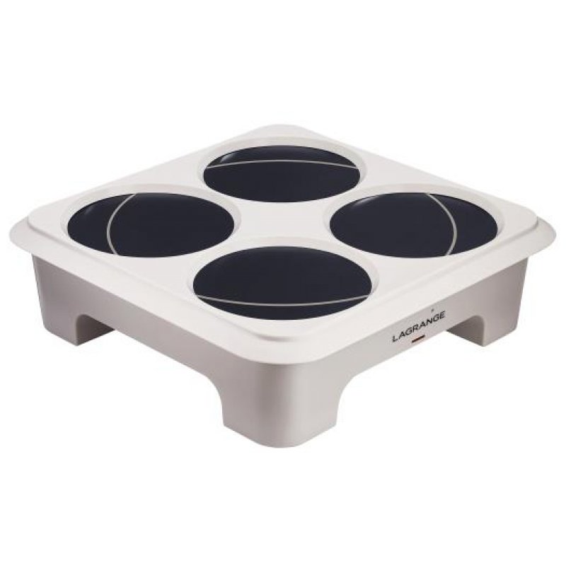 LAGRANGE 139001 appareil à crêpes 4 crèpe(s) 2000 W Noir, Gris