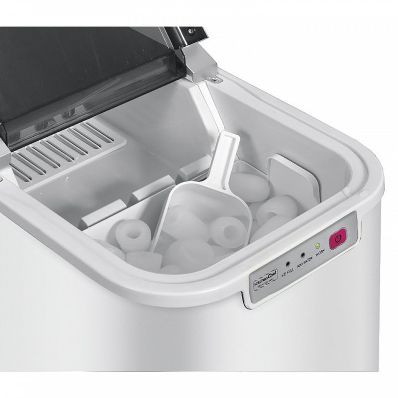 KitchenChef YTE_005A1 ice cube maker Portable ice cube maker 12 kg/24h 140 W White