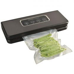 KitchenChef KCPSV60S vacuum sealer 0.75 mbar Black