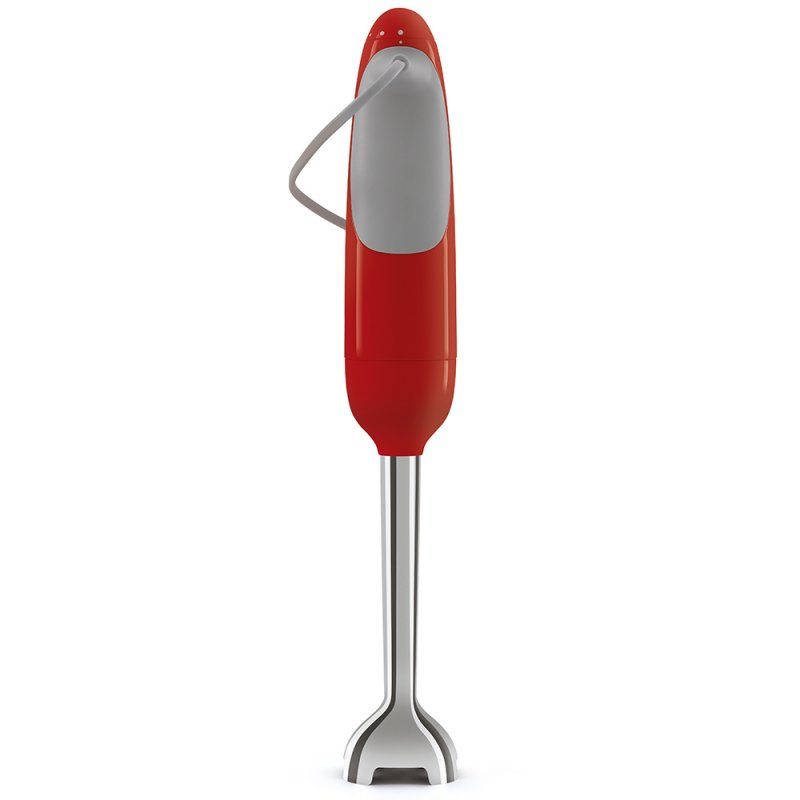 Smeg HBF03RDEU blender Mélangeur par immersion 700 W Rouge, Acier inoxydable