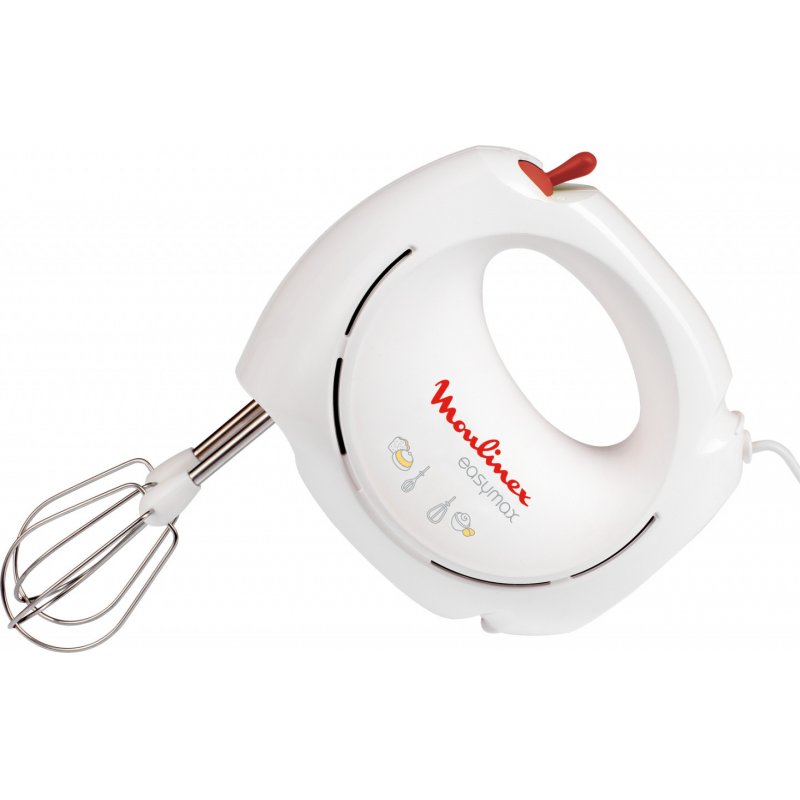 Moulinex ABM11A Hand mixer 200 W White, Red