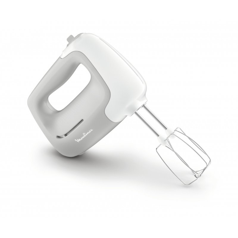 Moulinex PowerMix HM450B Batteur à main 450 W Gris, Blanc