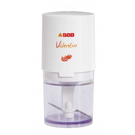 SEB Valentin electric food chopper 0.5 L 250 W White