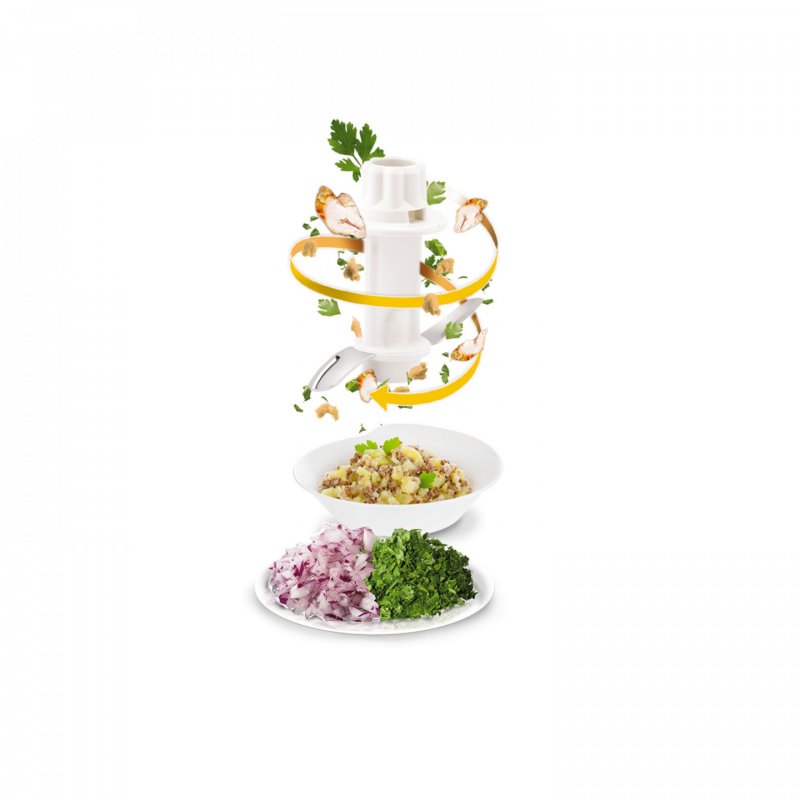 SEB Valentin electric food chopper 0.5 L 250 W White