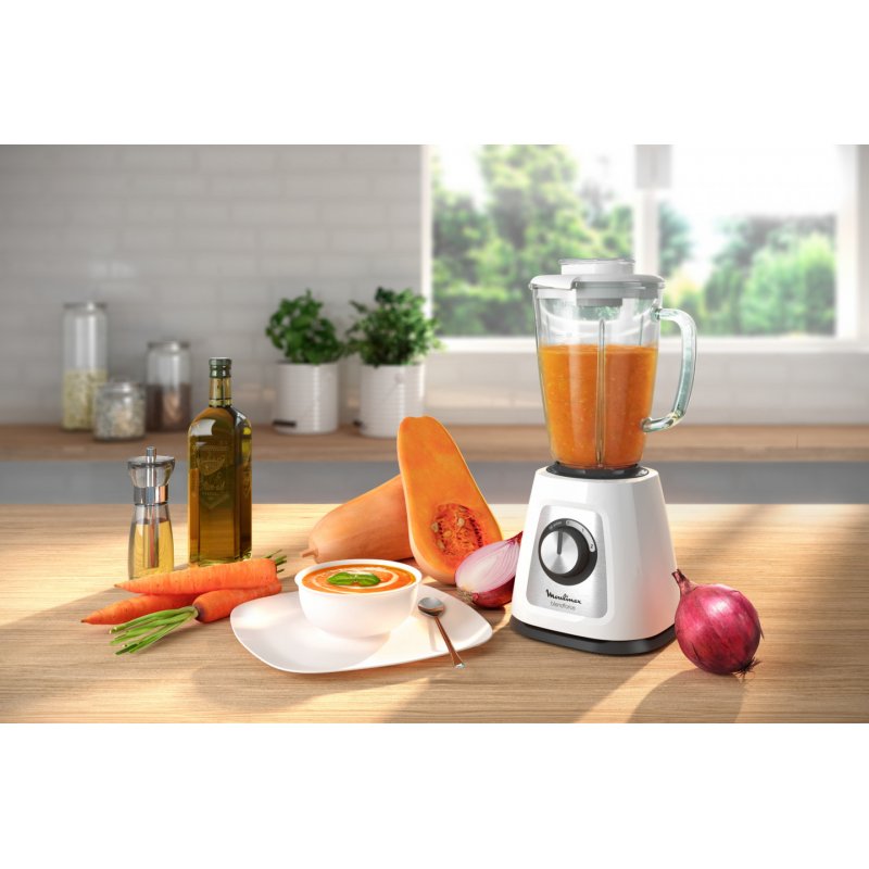 Moulinex LM430 1.75 L Tabletop blender 800 W White