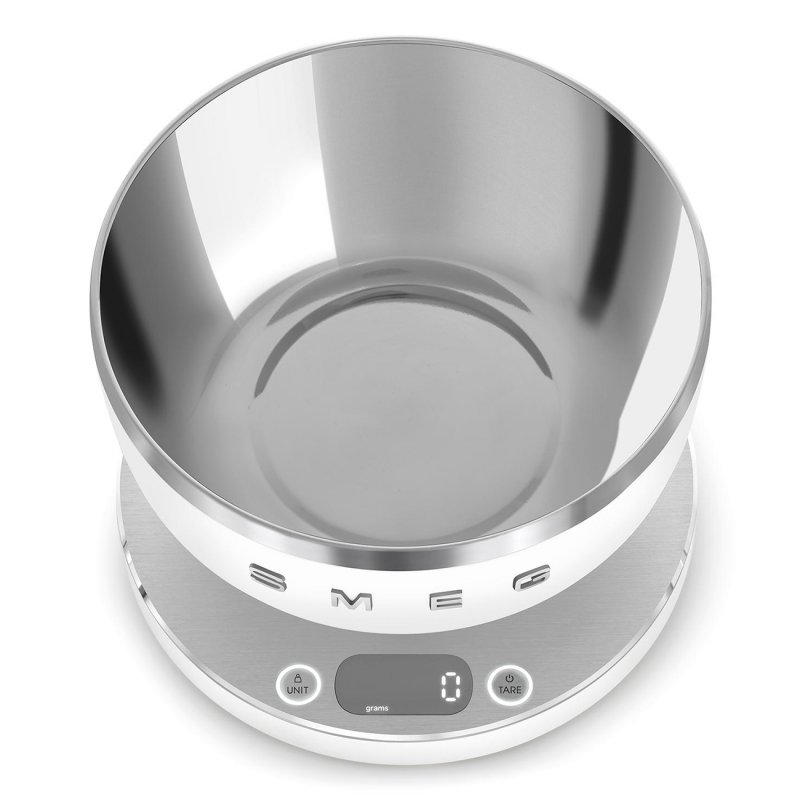 Balance de cuisine 5 kg numérique Blanc Mat - Collezione