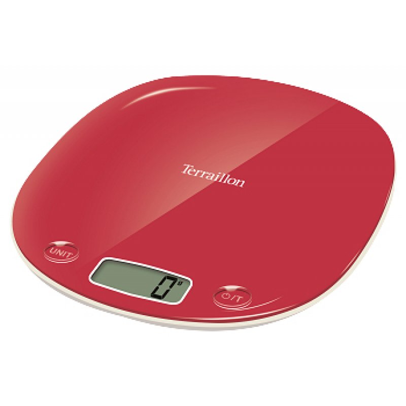 Terraillon Macaron Rose Comptoir Balance de ménage électronique