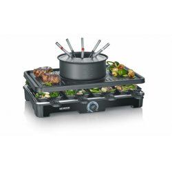 Severin RG 2347 raclette grill 8 person(s) 1400 W Black