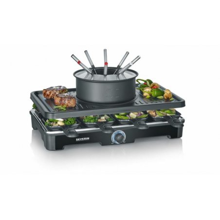 Severin RG 2347 raclette grill 8 person(s) 1400 W Black