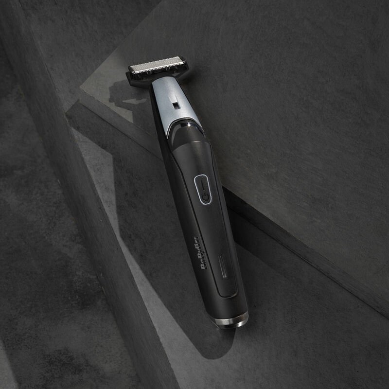 BaByliss T880E tondeuse à barbe Batterie 3 3 mm Mouillé & sec Noir, Acier inoxydable