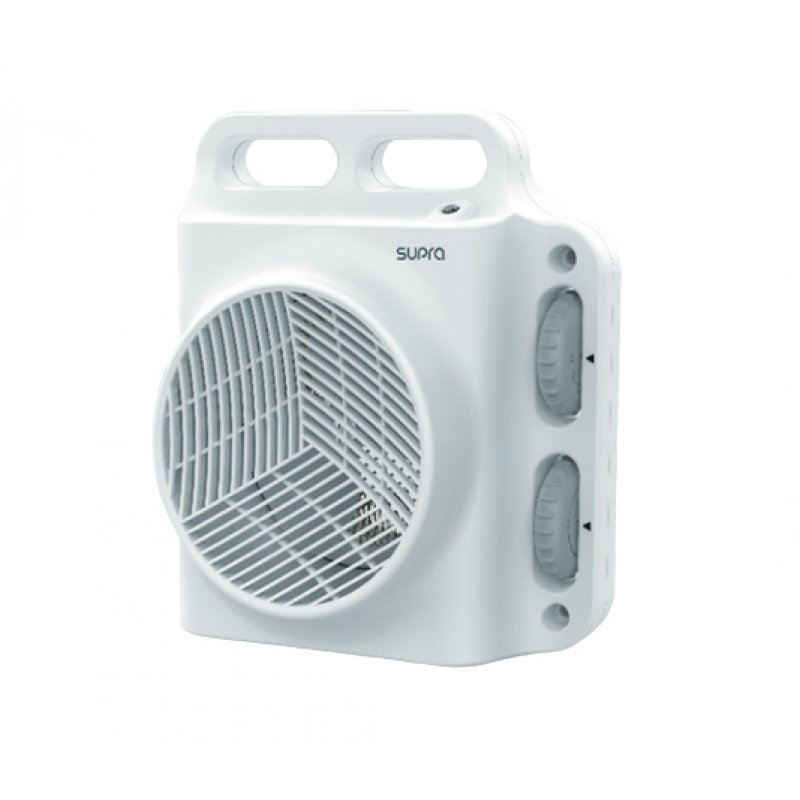 Supra SOUFLEO2 appareil de chauffage Intérieure Gris, Blanc 2000 W Chauffage de ventilateur électrique