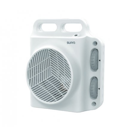Supra SOUFLEO2 appareil de chauffage Intérieure Gris, Blanc 2000 W Chauffage de ventilateur électrique