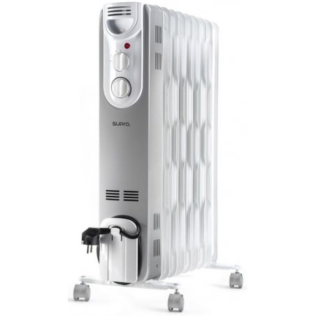 Supra ORSO2000 appareil de chauffage Intérieure Blanc 2000 W Chauffage électrique à bain d’huile