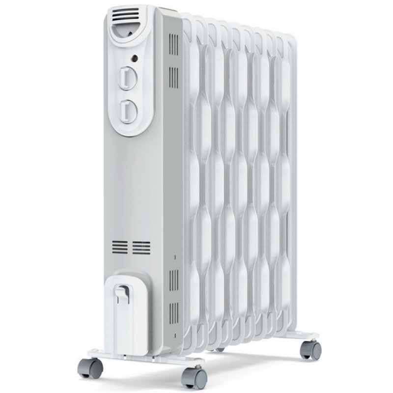 Supra ORSO 2500 Intérieure Gris, Blanc 2500 W Chauffage électrique à bain d’huile