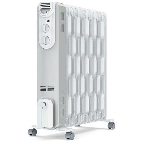 Supra ORSO 2500 Indoor Grey, White 2500 W Oil electric space heater