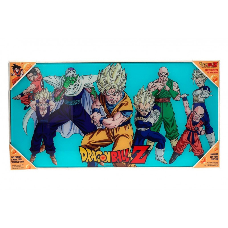 DRAGON BALL - Impression en Verre - Heroes - 60X30 cm