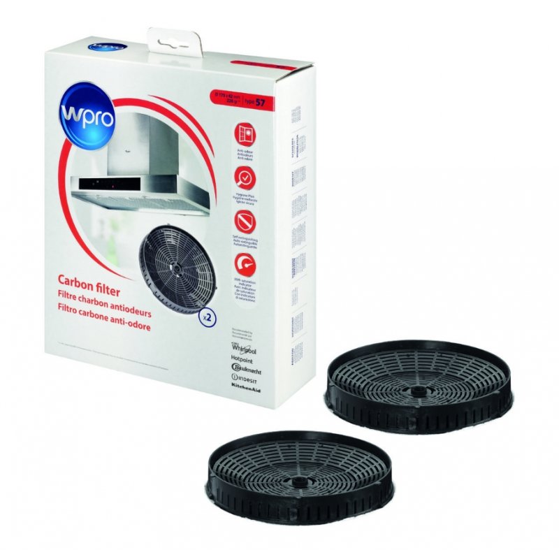 Whirlpool CHF 57 Accessoire pour hotte Filtre de hotte