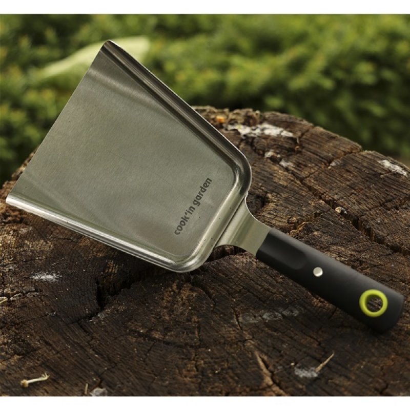 Spatule inox à rebord aimanté - AC177