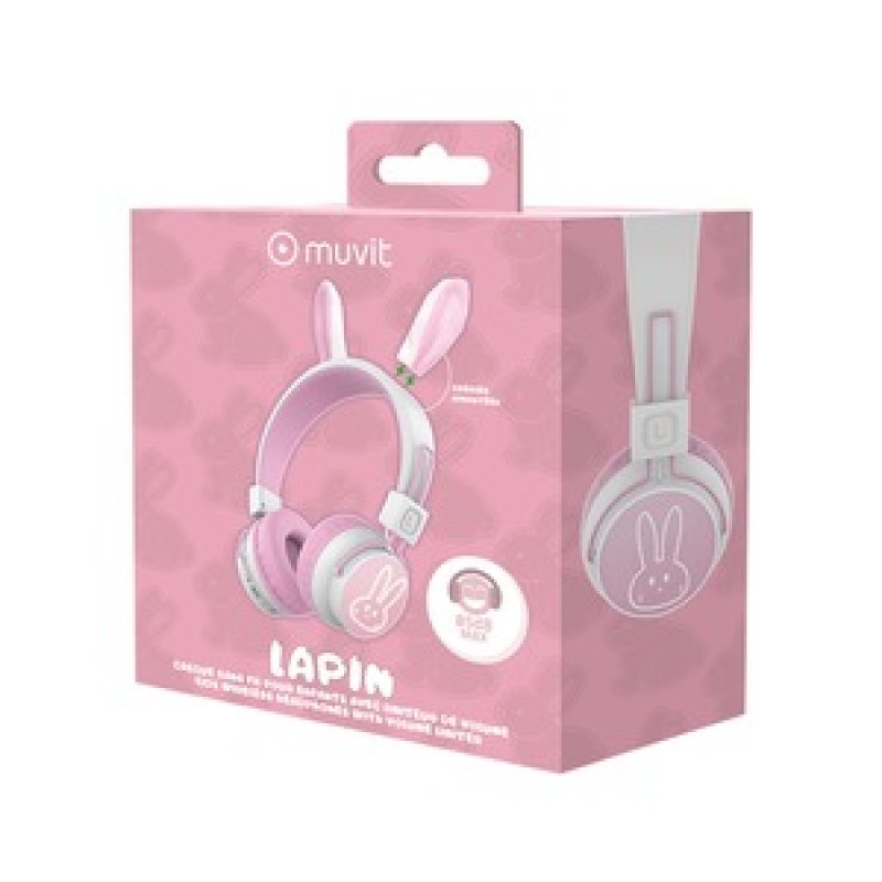 CASQUE SANS FIL ENFANT LAPIN
