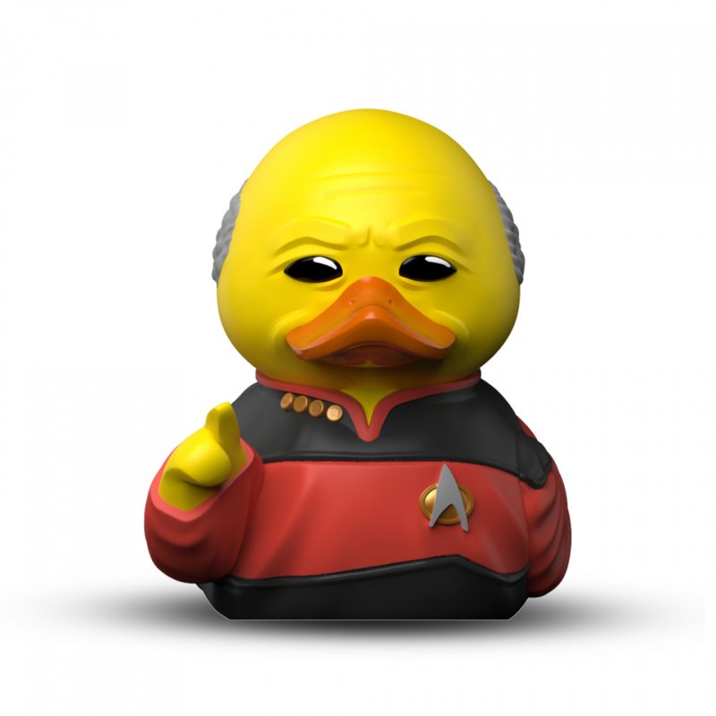 Numskull - Mini TUBBZ Canard de bain - Star Trek - Jean-Luc Picard (Édition baignoire) - 8cm
