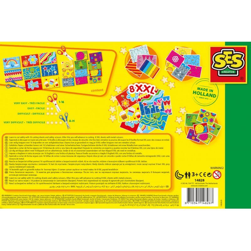 SES Creative I learn to use scissors XXL