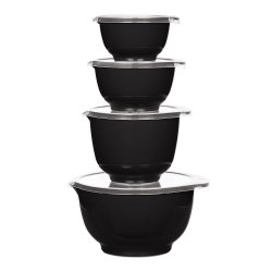 Rosti - NEW Margrethe bowls, Set of 4 lids - Carbon black
