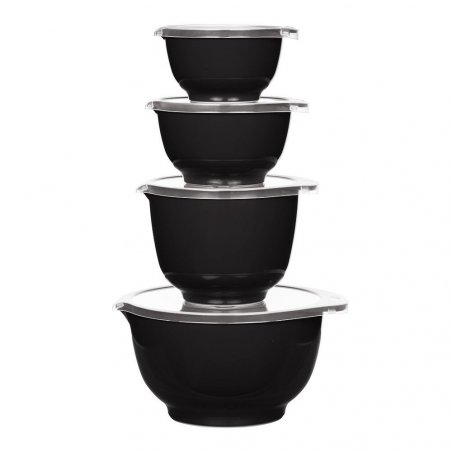 Rosti - NEW Margrethe bowls, Set of 4 lids - Carbon black