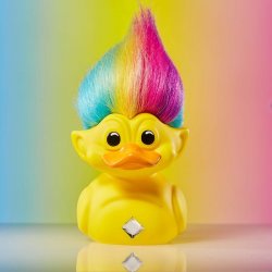 TUBBZ Canard de bain - Trolls - Troll Arc-en-ciel
