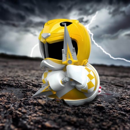 TUBBZ Canard de bain - Mighty Morphin Power Rangers - Ranger Jaune (Première Édition)