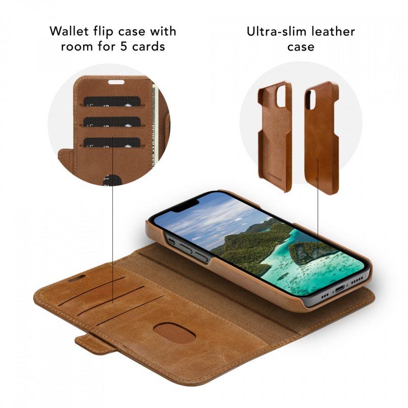 dbramante1928 Lynge iPhone 14, Tan (ECO)