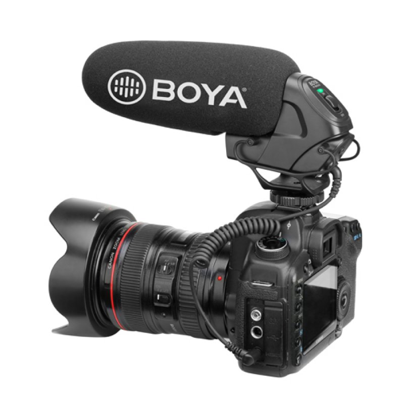 BOYA BY-BM3030 microphone Black Digital camera microphone