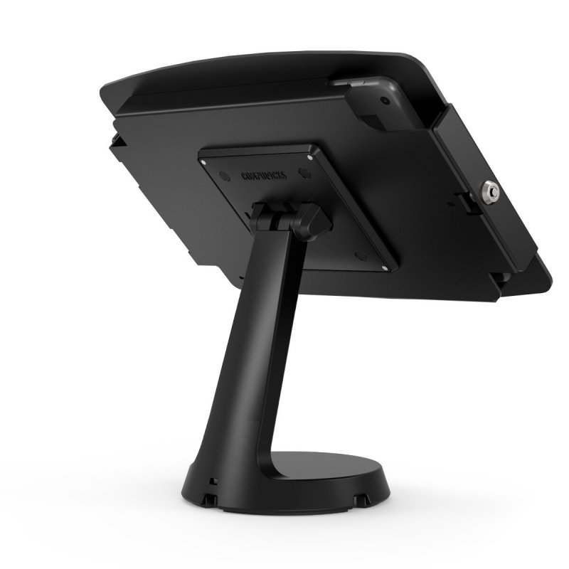 Compulocks iPad 10.2" Space Enclosure Mast Counter Stand - Black