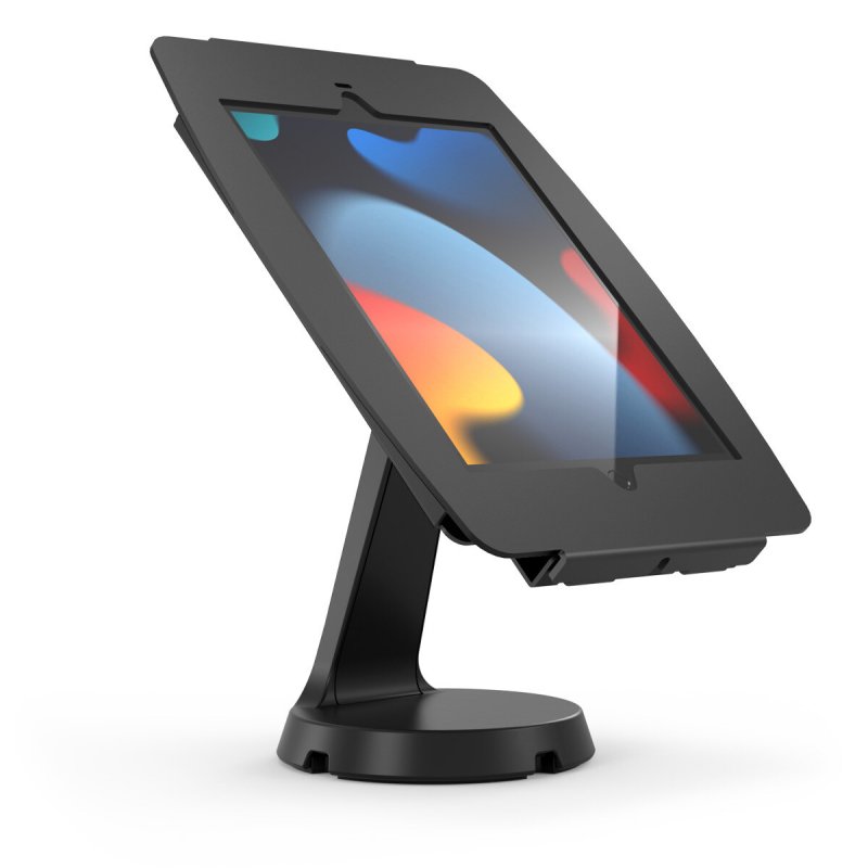 Compulocks iPad 10.2" Space Enclosure Mast Counter Stand - Black