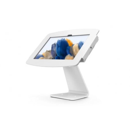 Compulocks Galaxy Tab A8 10.5" Space Enclosure Rotating Counter Stand White