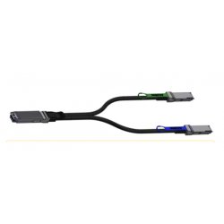 Nvidia MCA7J65-N005 câble InfiniBand et à fibres optiques 5 m OSFP 2xQSFP112 Noir