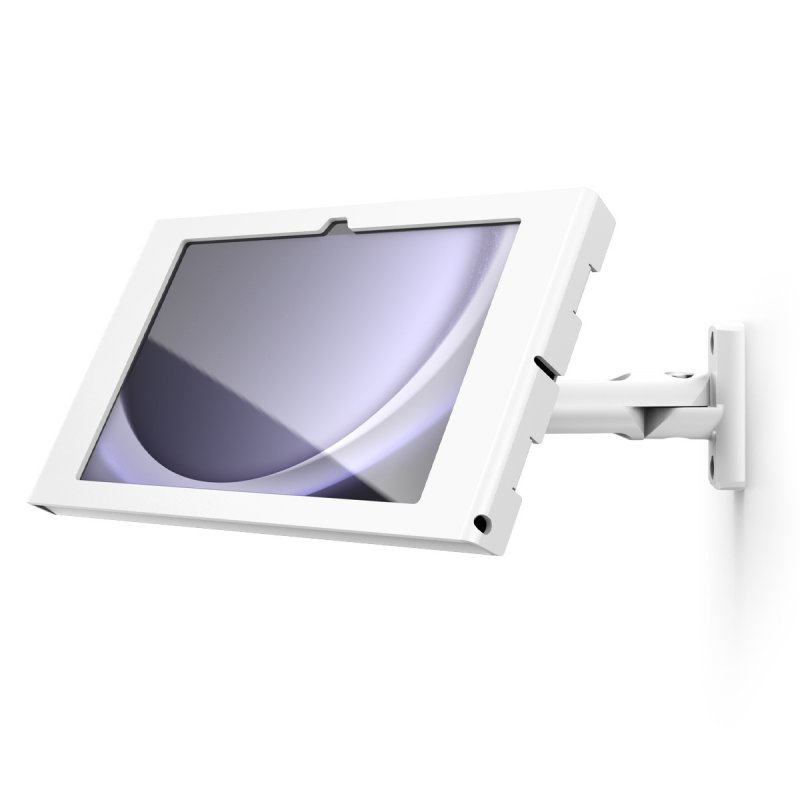 Compulocks Galaxy Tab A9 Apex Enclosure Swing Wall Mount - White