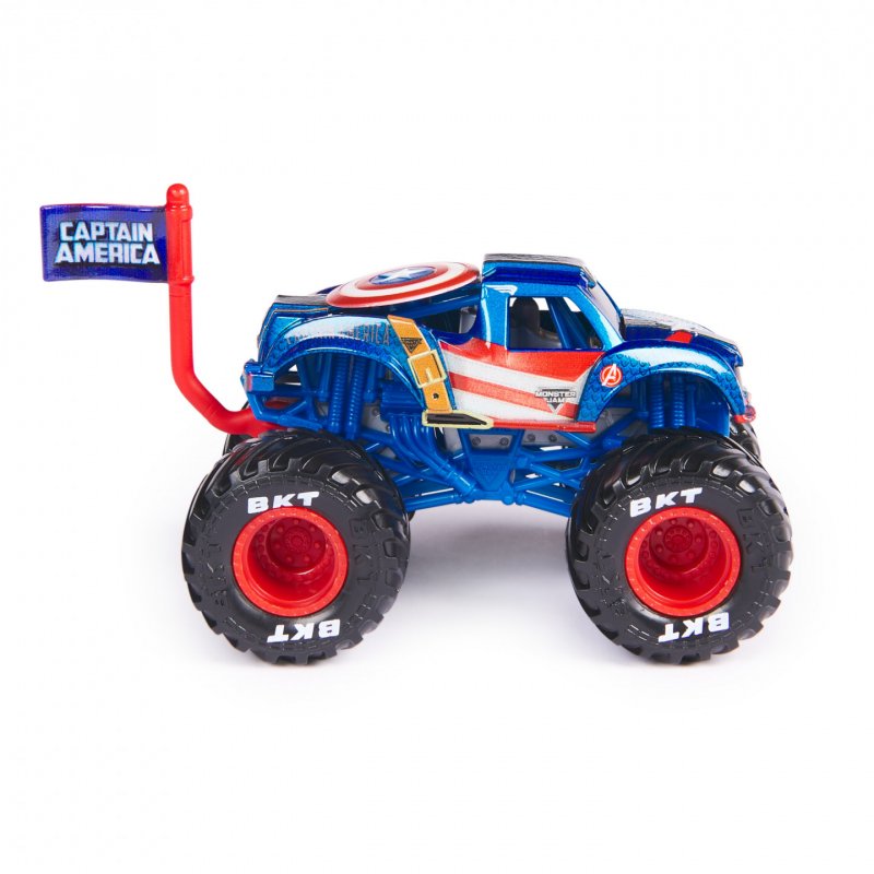 Monster Jam Marvel Captain America
