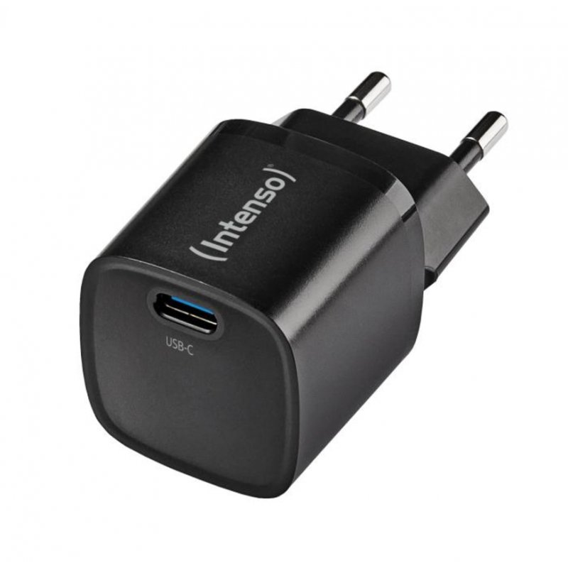 Intenso Power Adapter W30C GaN, Schwarz