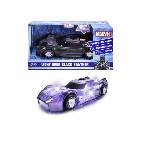 Dickie Toys - Marvel Light Hero Black Panther 1:32 (203222004)